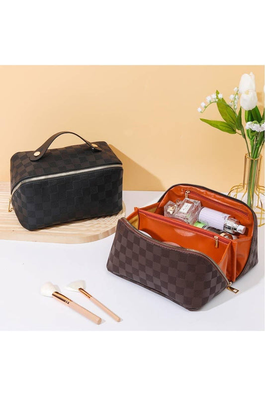 Check Cosmetic Bag