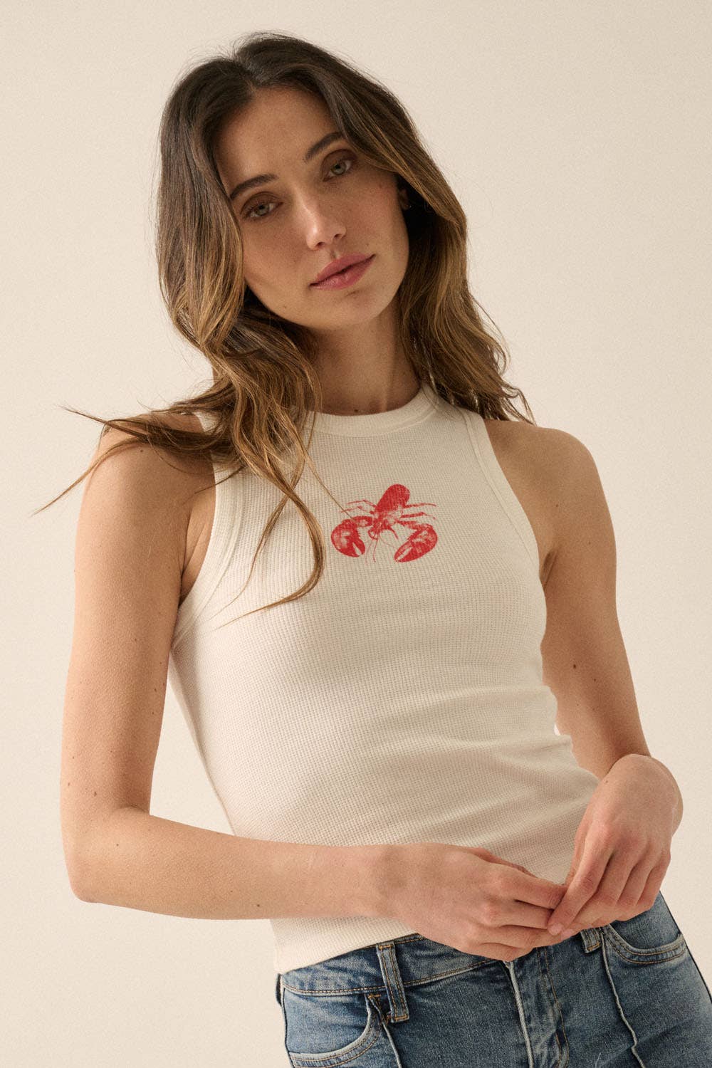 Lobster Vintage-Wash Tank