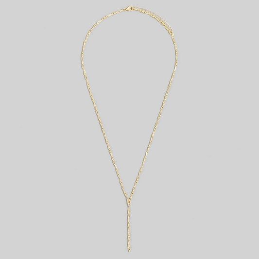 Bar Lariat Y-Necklace