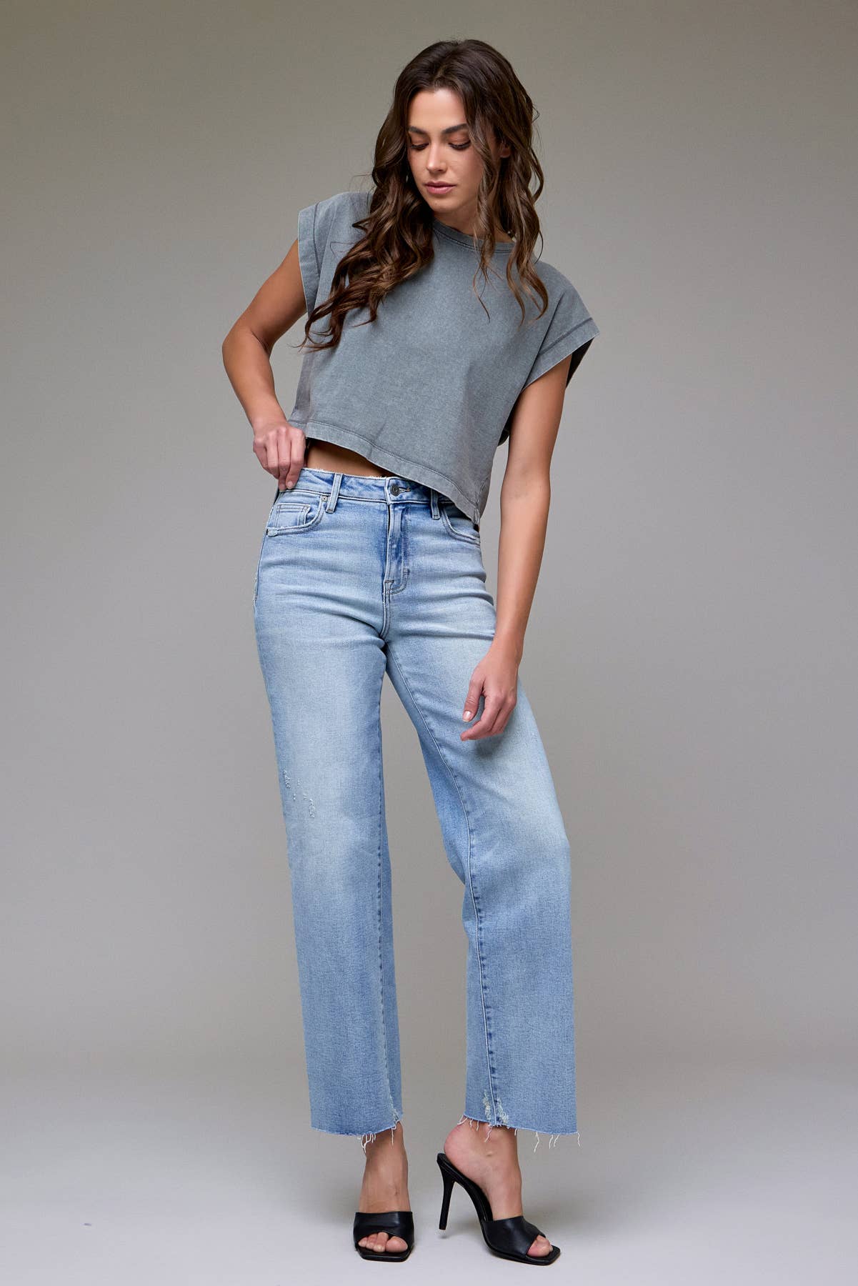 Classic Straight Light Wash Jean