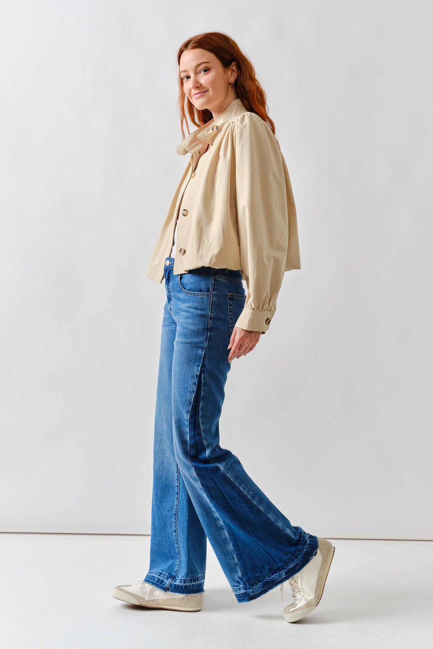 Balloon Trench Jacket
