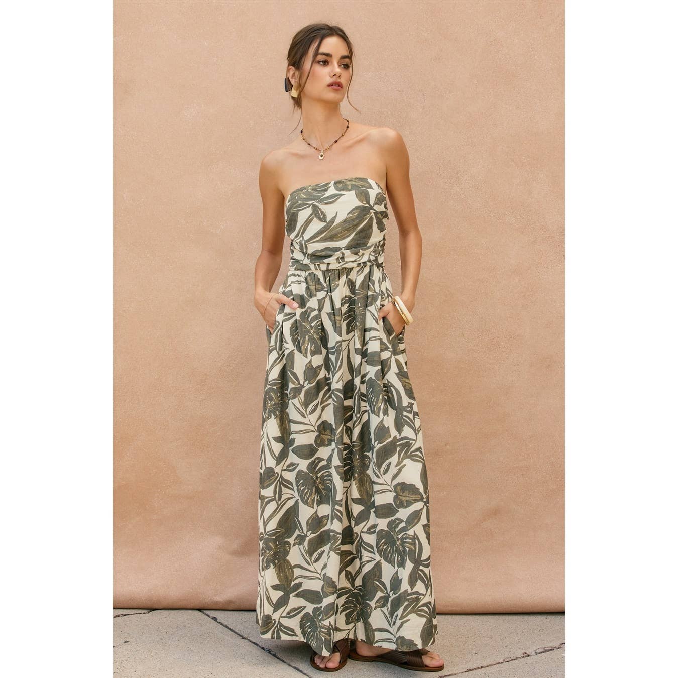 Vineyard Strapless Dress