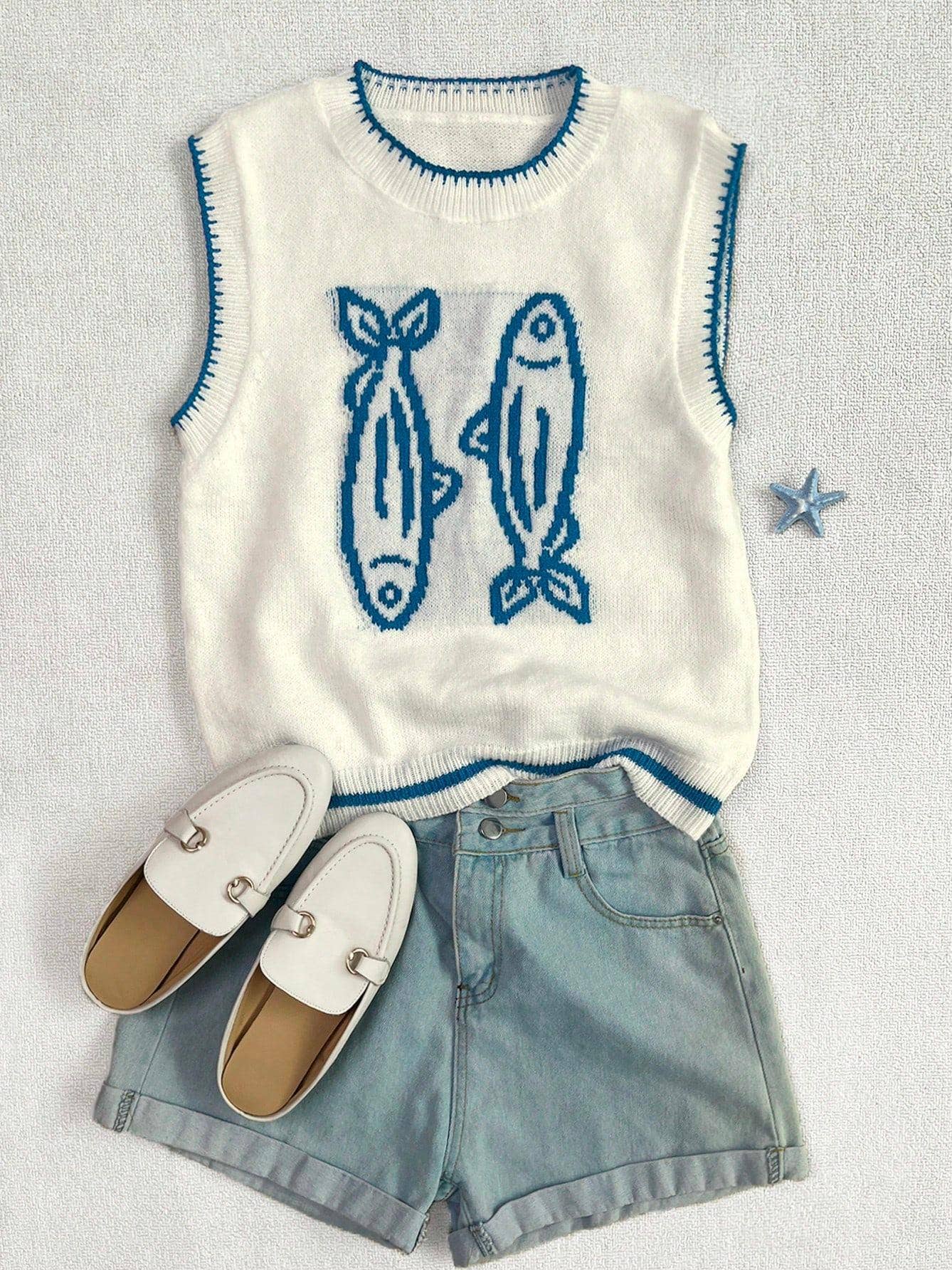 Sardines Sweater Tank