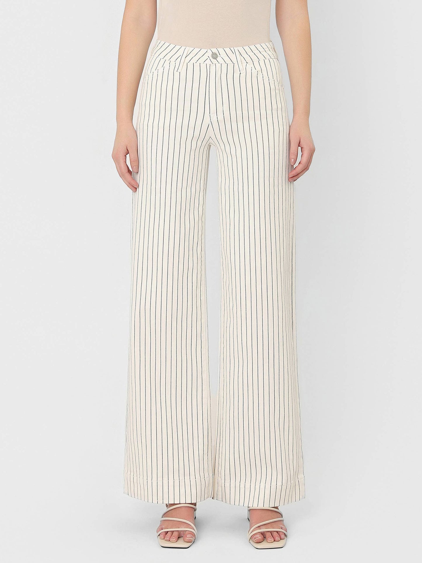 Tan Stripe WL Jeans