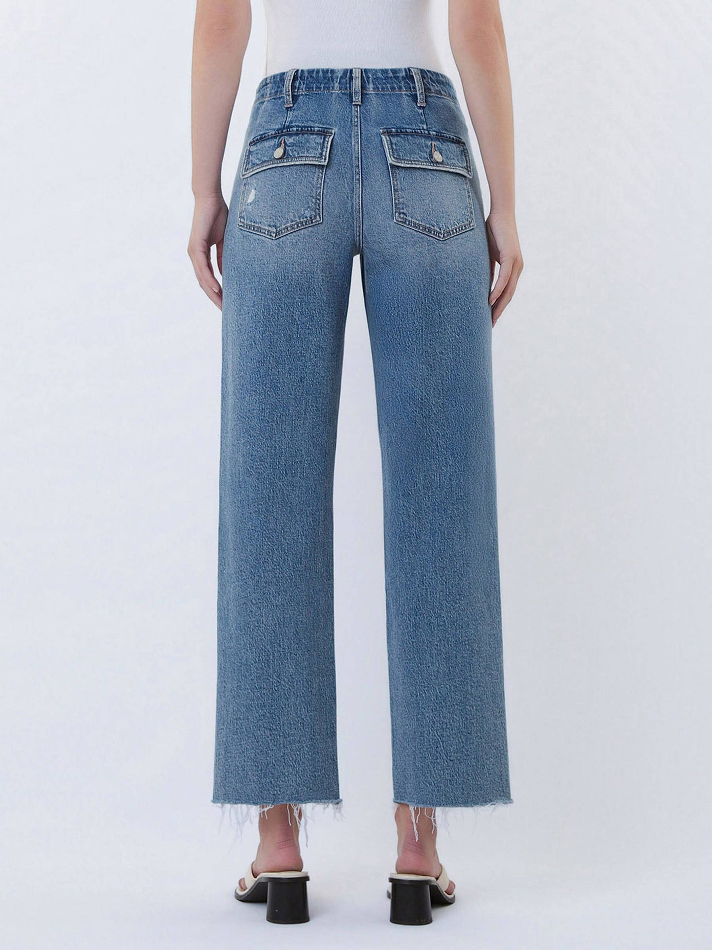 Patch Pocket Jeans