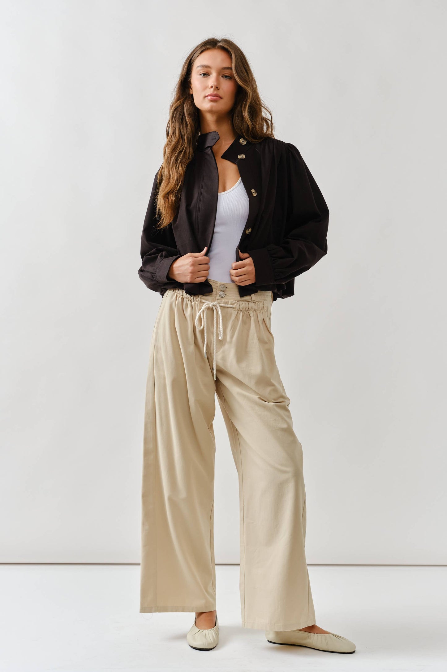 Balloon Trench Jacket
