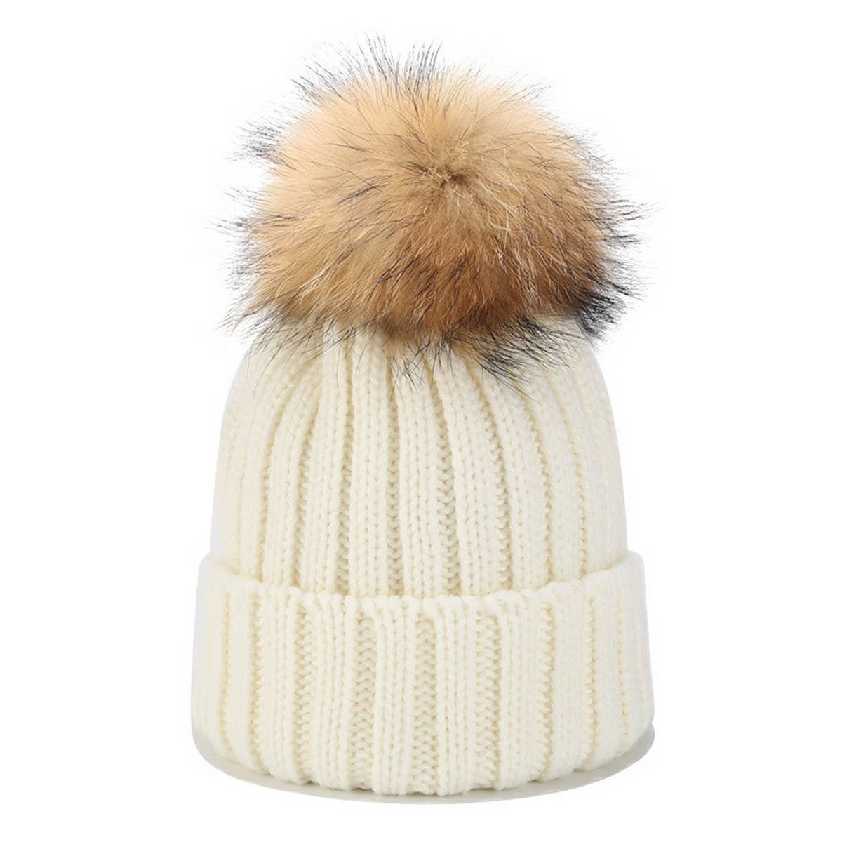 Pom Knit Hat