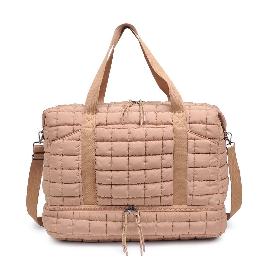 Quilted Weekender Bag