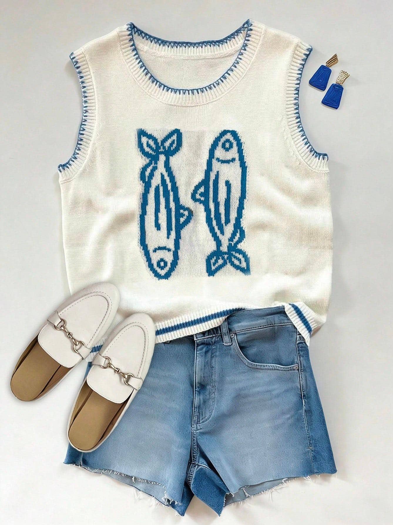 Sardines Sweater Tank