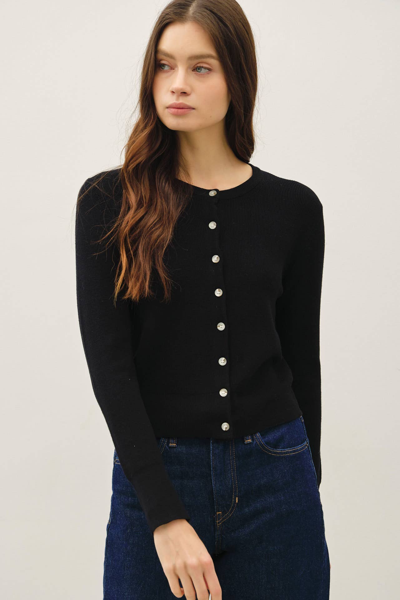 Ribbed Cardigan