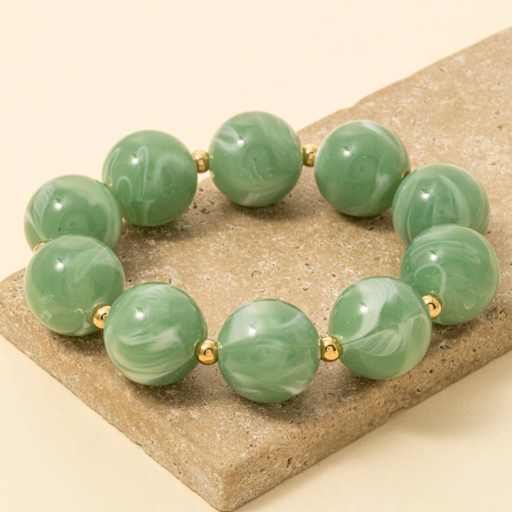 Large Marble Bracelet