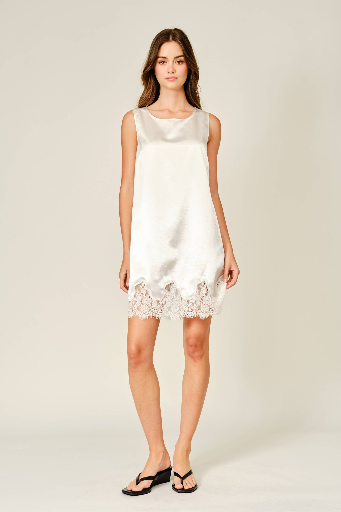 Adina Satin Dress