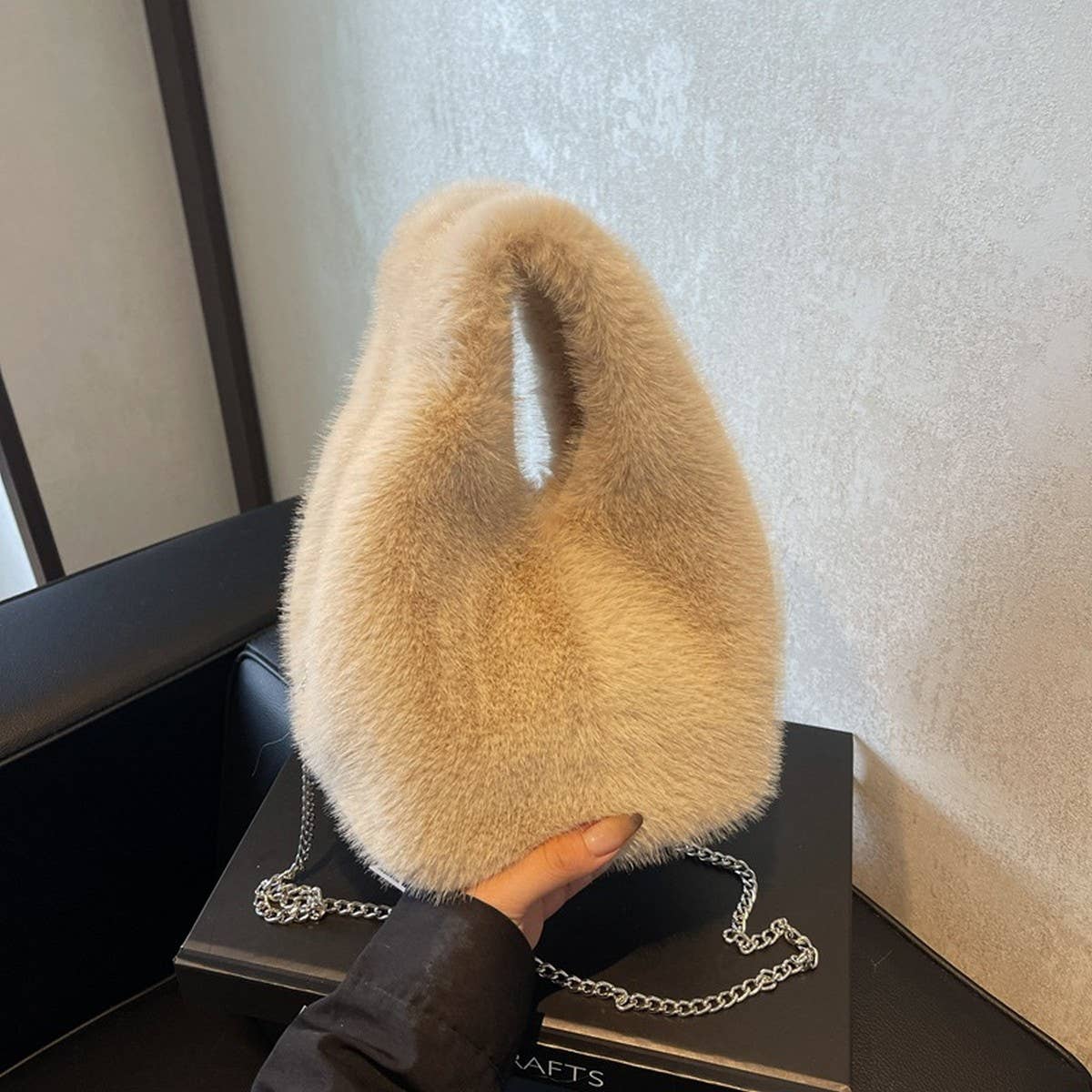 Plush Handbag