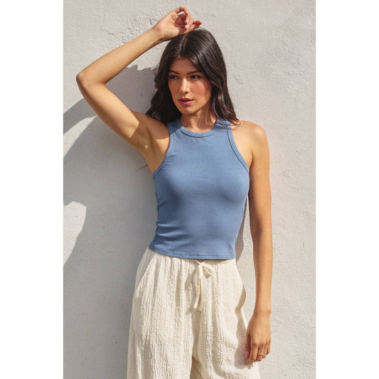 Ribbed Racerback Tank