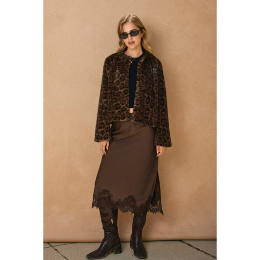 Lace Hem Skirt