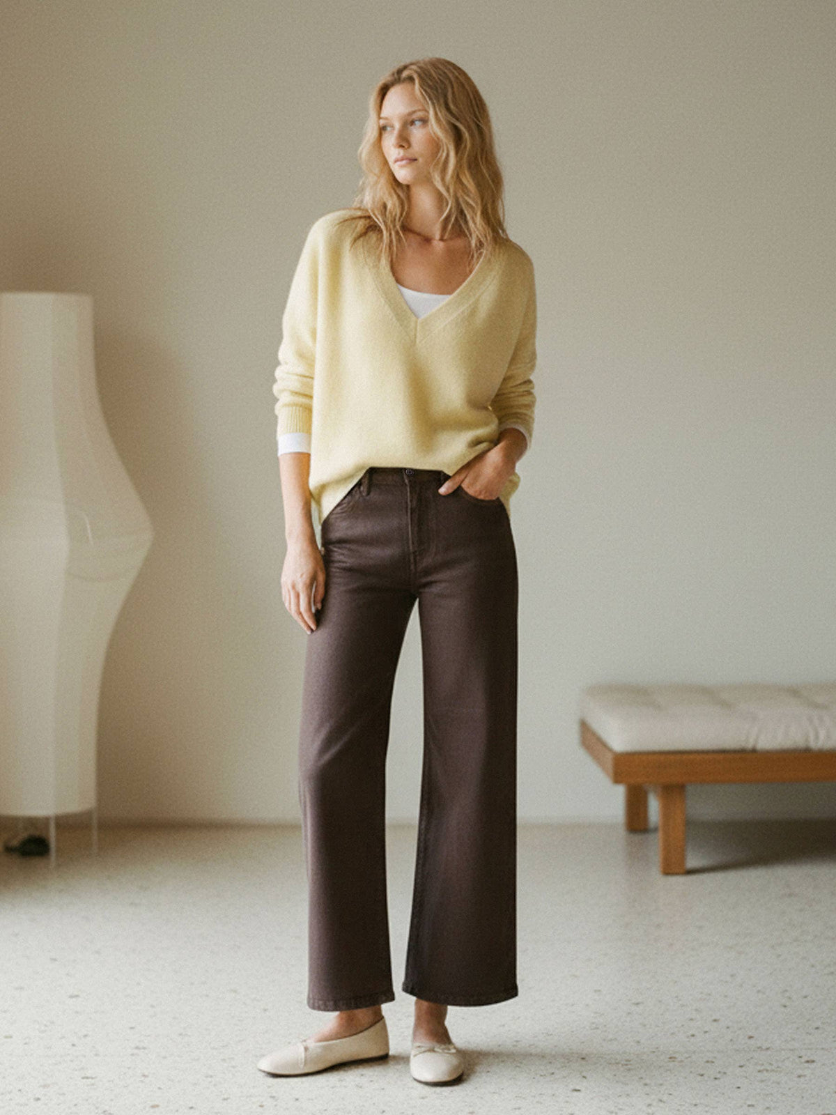 Coffee Coated Jean