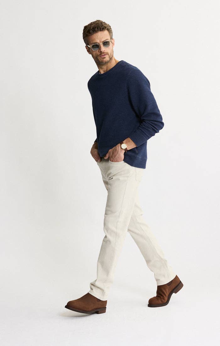 Mesh Crewneck Pullover