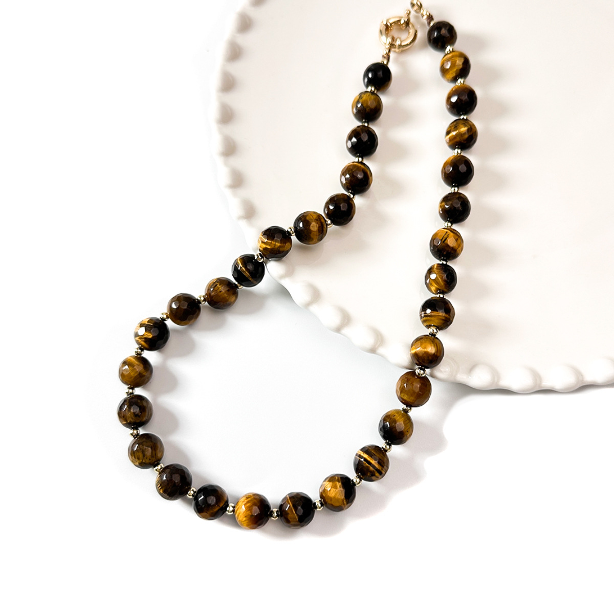 Tiger Eye Stone Necklace