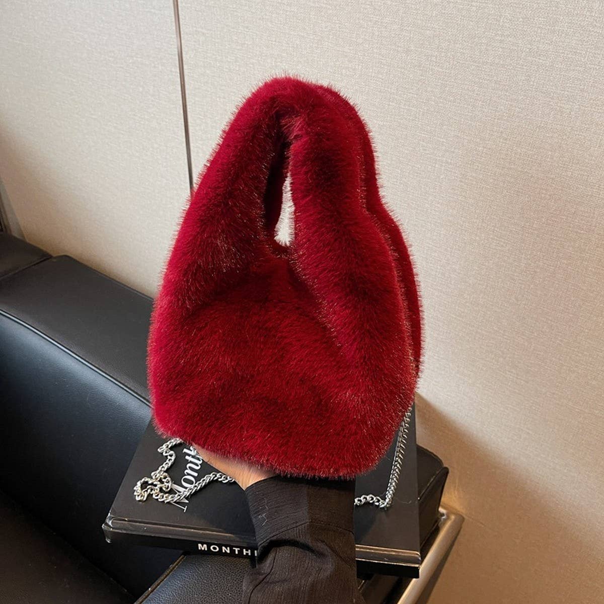 Plush Handbag