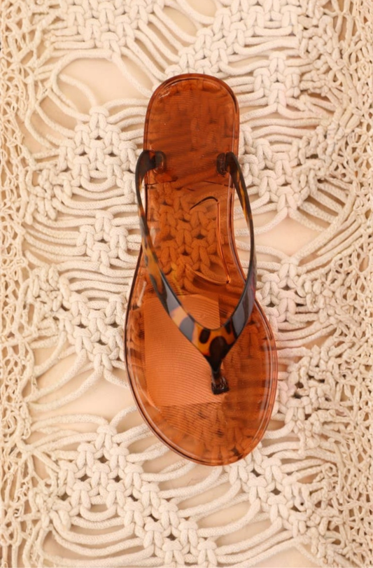 Joli Tortoise Flip Flop