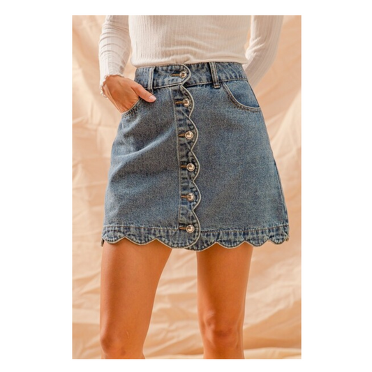 Lea Denim Skirt
